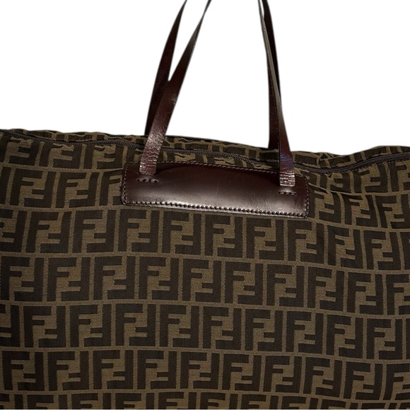 Fendi FF Zucca Print Duffle Bag - Picture 6 of 14